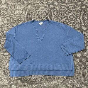 NWT Anthropologie Pilcro V Neck Cashmere sweater